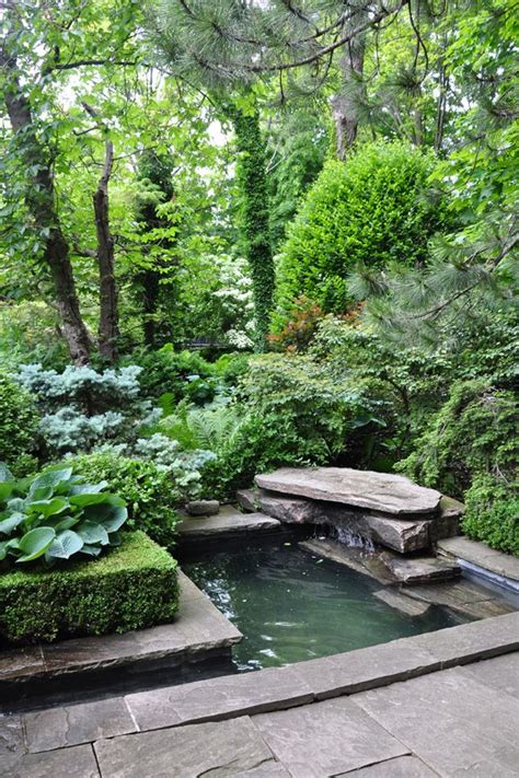 The fountain is a flow of water that spreads diagonally from a source. Small Water Feature & Garden Pond - Start An Easy Backyard ...