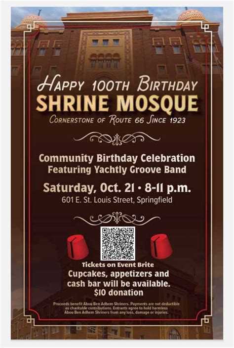 Happy Birthday To The Shrine Mosque — Abou Ben Adhem Shriners