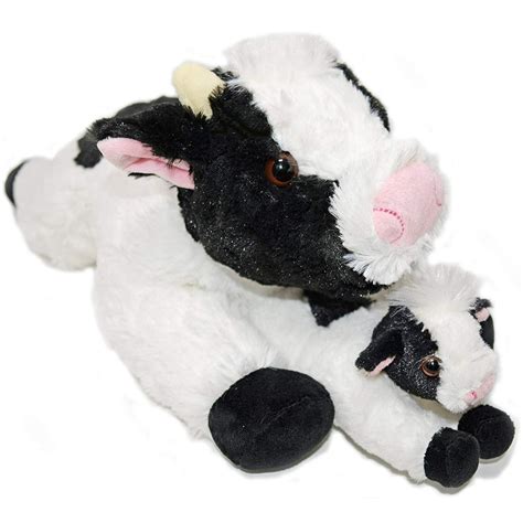 Exceptional Home Super Soft Cows Plush Stuffed Animals Set 18 Cow