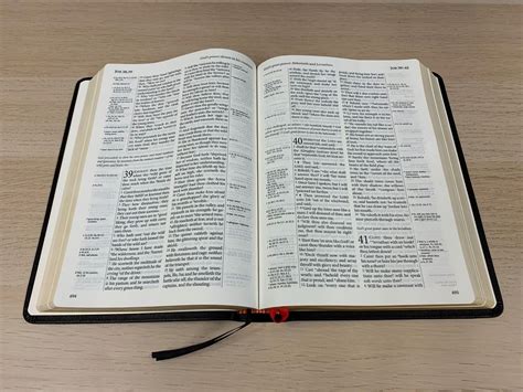 Tbs Westminster Reference Bible Kjv In Black Meriva Calfskin Various Sizes