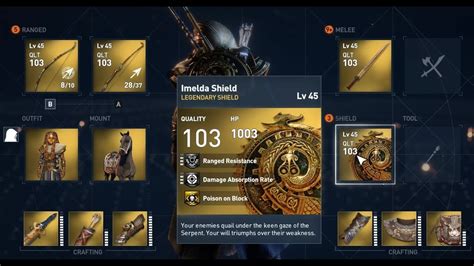 Assassin S Creed Origins Legendary Shields From Heka Chests YouTube