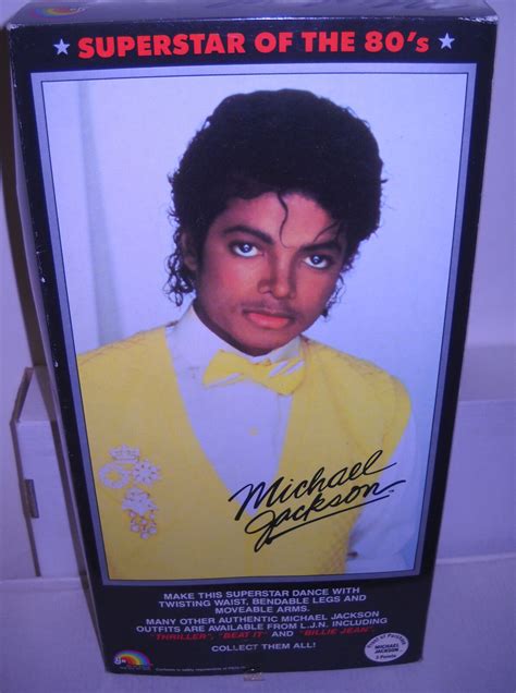 8419 NRFB Vintage LJN Michael Jackson American Music Awards Celebrity