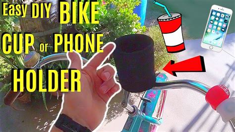 Here is where alibaba.com steps in with diy. Easy DIY Bike Bottle, Cup or Phone Holder -Jonny DIY - YouTube