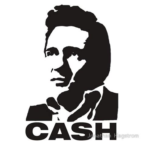 Stencil Inspiration Johnny Cash Silhouette Art Johnny Cash Tattoo
