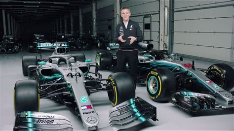 Aston martin has unveiled its 2021 car, marking a return to f1 racing after 61 years and mercedes has shown off its w12, which it hopes will carry the team to its eighth if it can replicate the form it showed last season, the return of the aston martin name to formula 1 will be a success in its first year back. 2019 vs 2018 Mercedes F1 Car Explained! - YouTube