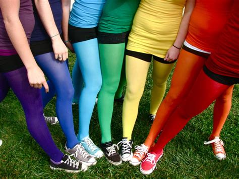 Rainbow Legs By Colormerin On Deviantart