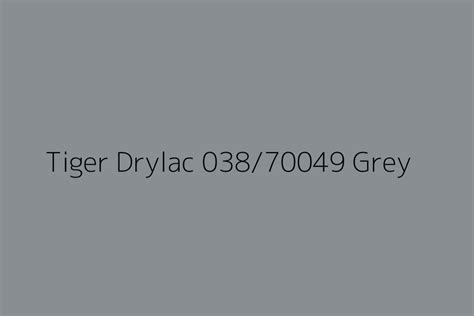 Tiger Drylac Grey Color Hex Code