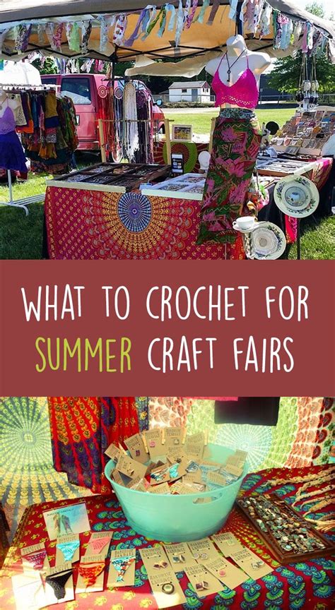 What To Crochet For Summer Craft Fairs Selling Crochet Crochet Craft