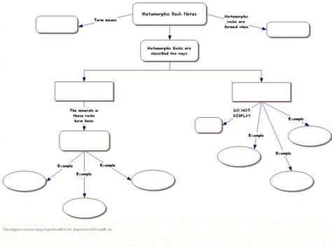 Metamorphic Rock Notes Graphic Organizer for 7th - 9th Grade | Lesson
