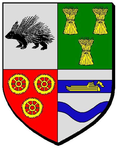 Blason De Bruyères Sur Oisecoat Of Arms Crest Of Bruyères Sur Oise