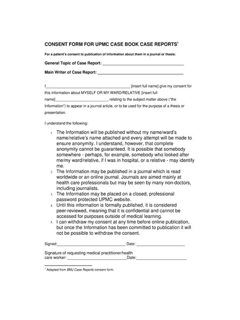 case report consent form fill out and sign online dochub