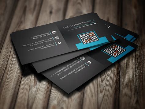 Simple Business Card Design Free Vector Simple Elegant Business
