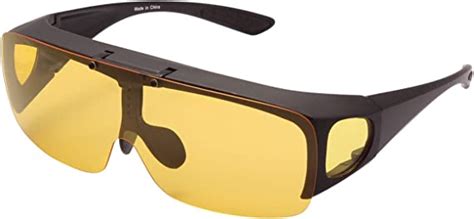 Bestum Headlight Night Vision Driving Glasses Wraparounds Polarized Sunglasses