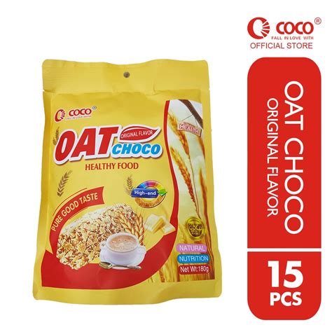 Coco Oat Choco Original Flavor 180gram Shopee Philippines