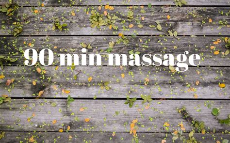 90 Mins Massage T Certificate Meadowsweet Massage And Wellness