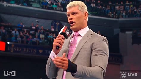 Cody Rhodes Confronts Rhea Ripley And Dominik Mysterio 2 2 WWE RAW