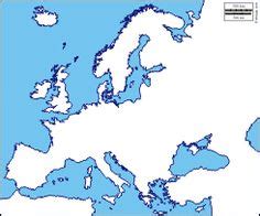 Europa : mappa gratuita, mappa muta gratuita, cartina muta gratuita : stati (bianco ...