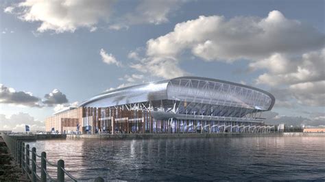 Standing up for the toffees. Everton unveils final stadium design as plans go in - New ...