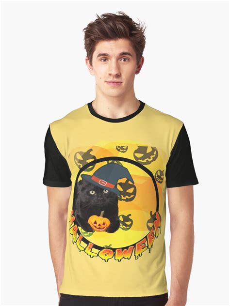 Halloween Black Cat Essential T Shirt By Omdesign10 Black Cat Black