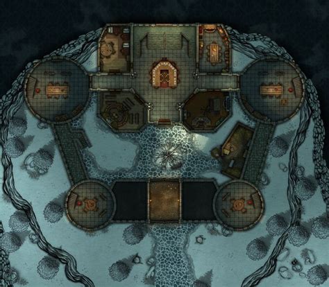 Castle Of Caer Dineval From Icewind Dale Rime Of The Frostmaiden 40