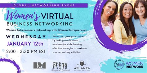 Virtual Womens Business Networking Event Pronetworker