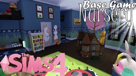 The Sims 4 Speed Build Base Game Nursery Youtube