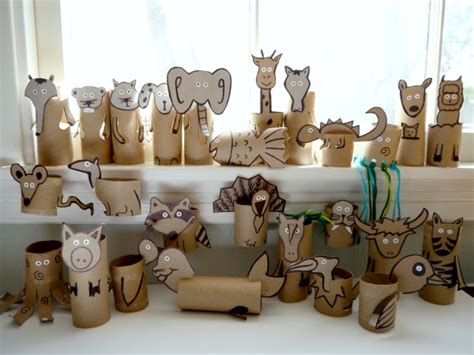 Make Animals With Toilet Paper Rollsthe Coolest Crafts For Kids Ever Virily