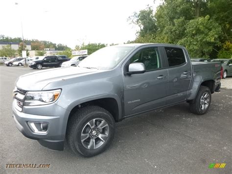 2018 Chevrolet Colorado Z71 Crew Cab 4x4 In Satin Steel Metallic