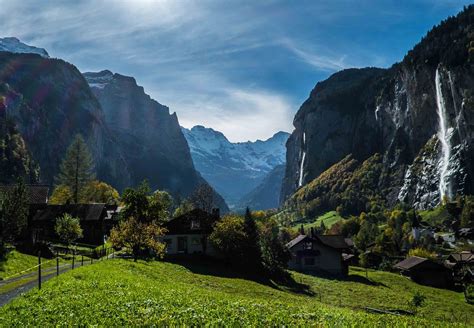 Lauterbrunnen Valley Switzerland Beautiful Location