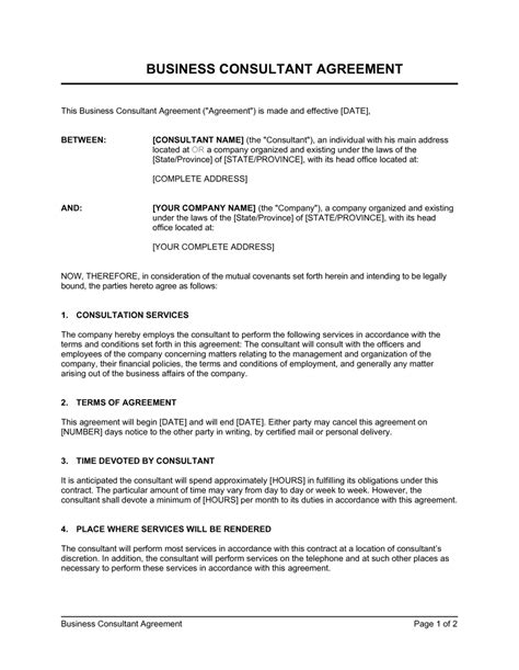 Payment Terms Agreement Template