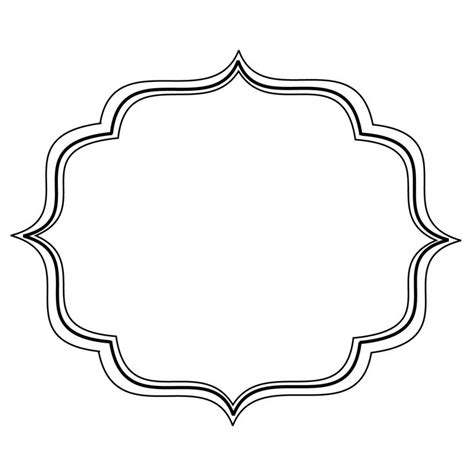 Scroll Frame Vector At Getdrawings Free Download