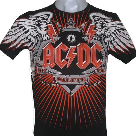 Whether you're looking for a shirt with a simple logo on it or something featuring iconic album artwork, we've got you covered! AC/DC t-shirt We Salute You size XXXL - RoxxBKK