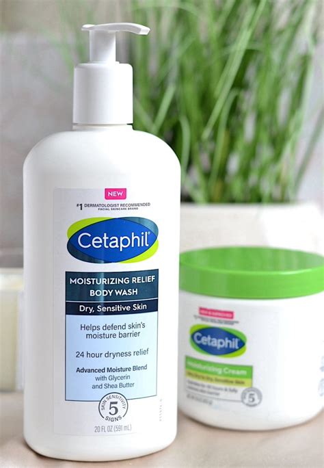 Dry Sensitive Skin Cetaphil Moisturizing Relief Body Wash To The Rescue