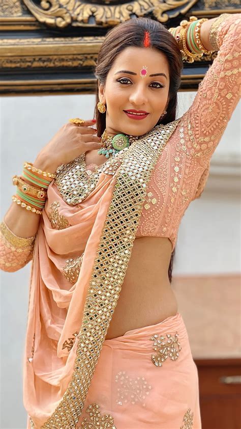 Monalisa Bhojpuri Actress Saree Beauty Hd Phone Wallpaper Pxfuel