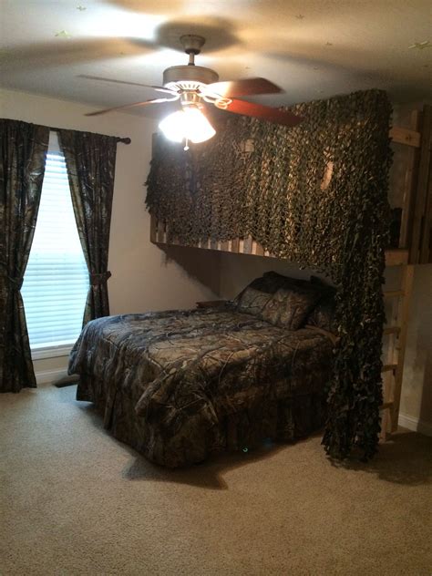 — camouflage bedroom set is in stock, starting from 2 usd. Boys camouflage bedroom with loft fort. DIY | Army bedroom ...