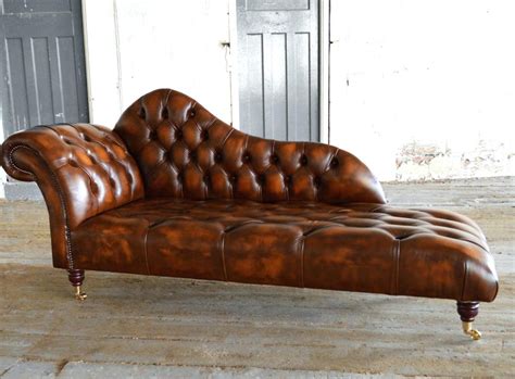 Best 15 Of Brown Leather Chaise Lounges