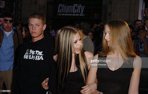 Avril Lavigne With Brother Matthew And Sister Michelle News Photo