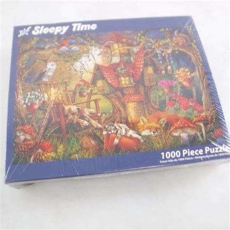 Sleepy Time 1000 Piece Jigsaw Puzzle Dutch Goat