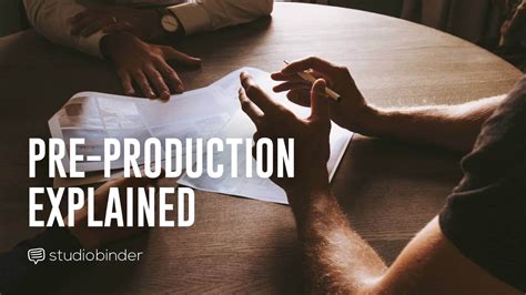 What Is Pre Production In Film — A Blueprint For Success