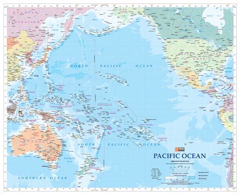 Pacific Islands On World Map