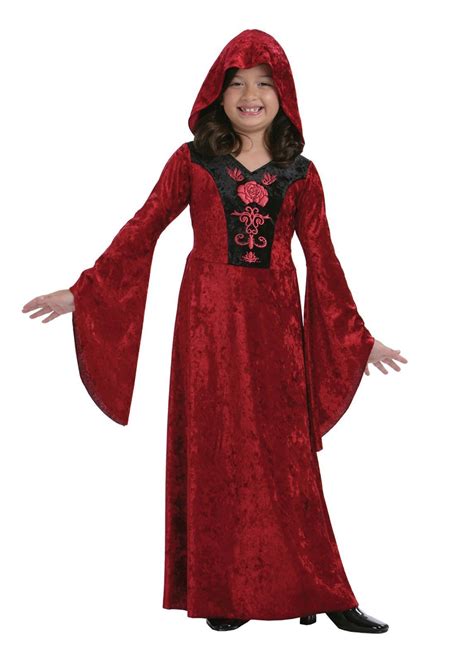 Girls Gothic Vampiress Fancy Dress Costume Fancy Dress Costumes