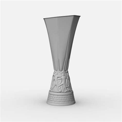 All 59 european cup finals. UEFA Europa League Cup Trophy 3D Model in Awards 3DExport