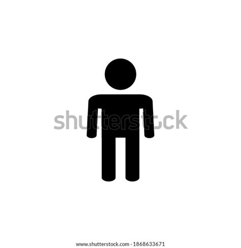 Man Icon Vector Male Icon Vector Stock Vector Royalty Free 1868633671