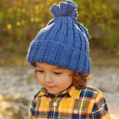 Easiest Kids Hat Ever Knitting Pattern Gina Michele
