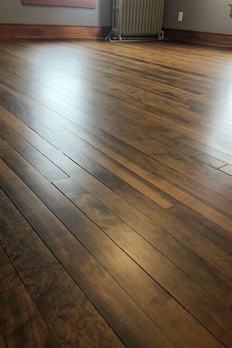 Dark Maple Hardwood Flooring