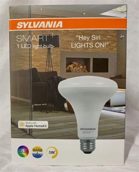 Sylvania Smart Led Br30 Light Bulb Siri Compatible 10w 800 Lumens For