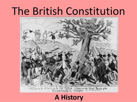 Ocr Asa Level Politics The British Constitution A Historycomparison