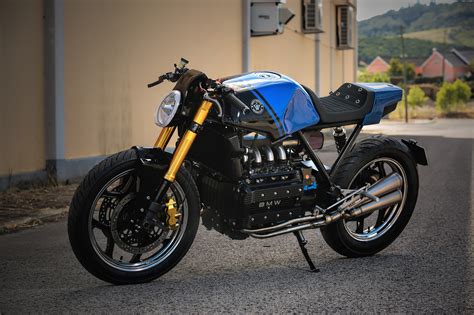 I, like many bikers, had the idea of one day doing a project bike. Blue Moon: BMW K100 Café Racer by RW Motorcycles - BikeBound