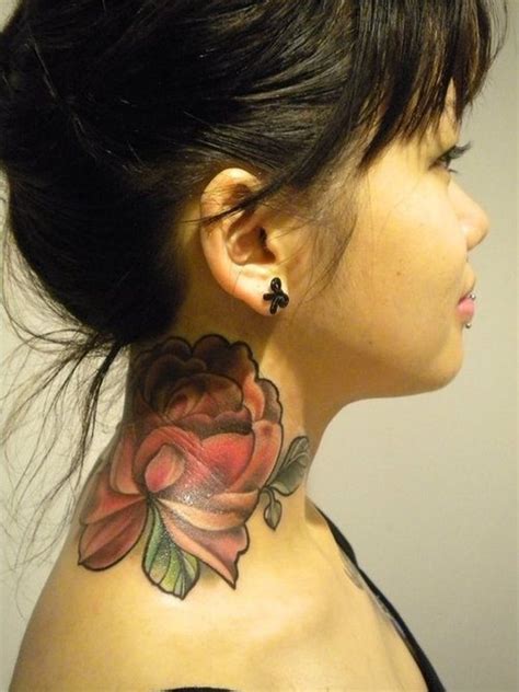 A tattoo that can attract all eyeballs and gives a glimpse of trending and beyond touch to your personality. 81 Sweet Neck Tattoos For Women