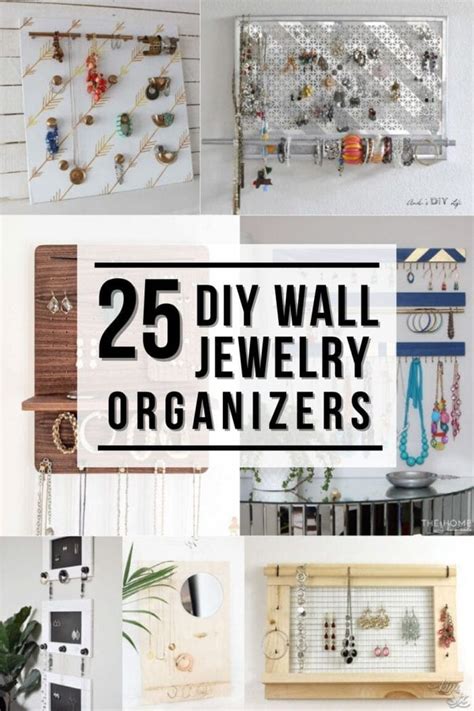 25 Creative Diy Wall Jewelry Organizers To Inspire You Anikas Diy Life